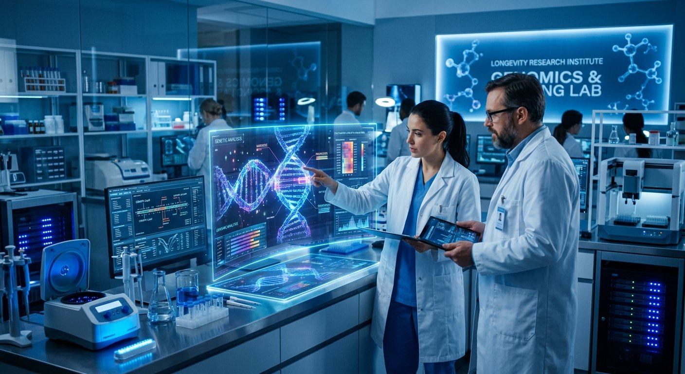 Ląstelių biologija ir senėjimo tyrimai - mikroskopas